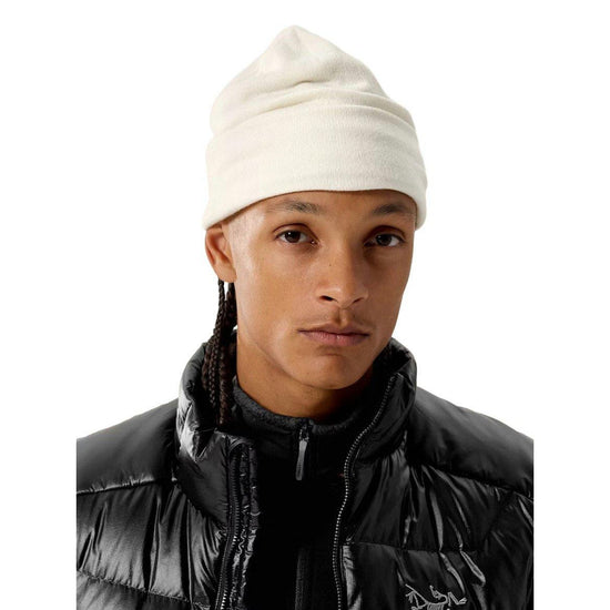 Unisex Embroidered Bird Toque - Arctic Silk