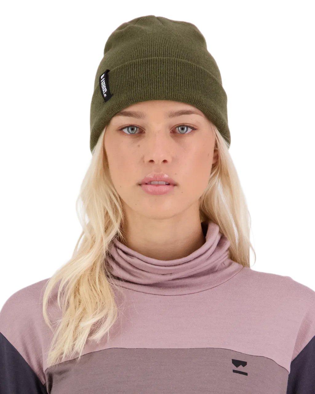 Unisex McCloud Merino Beanie - Green