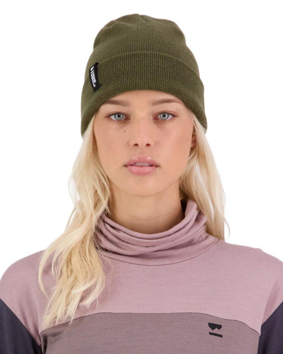 Unisex McCloud Merino Beanie - Green