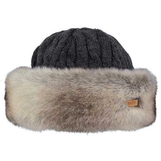 Fur Cable Bandhat - Grey