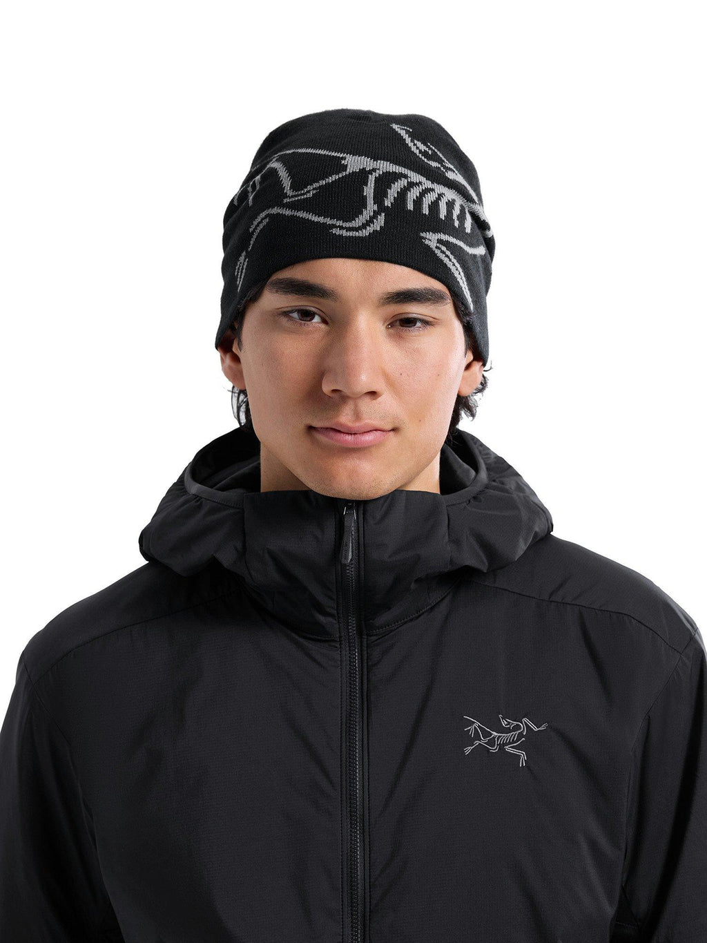 Unisex Lightweight Bird Head Toque - Black / Void