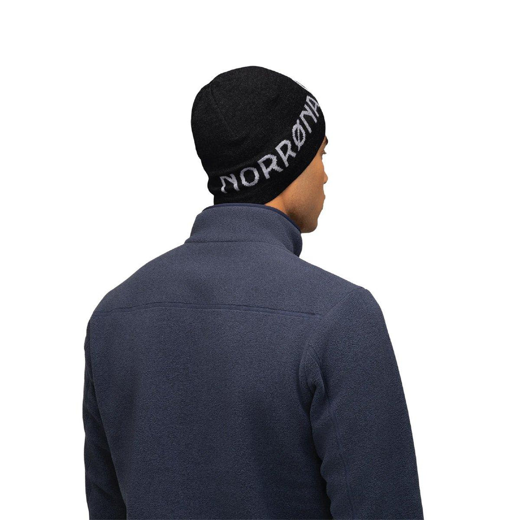 Unisex 29 Light Merino Logo Beanie - Black