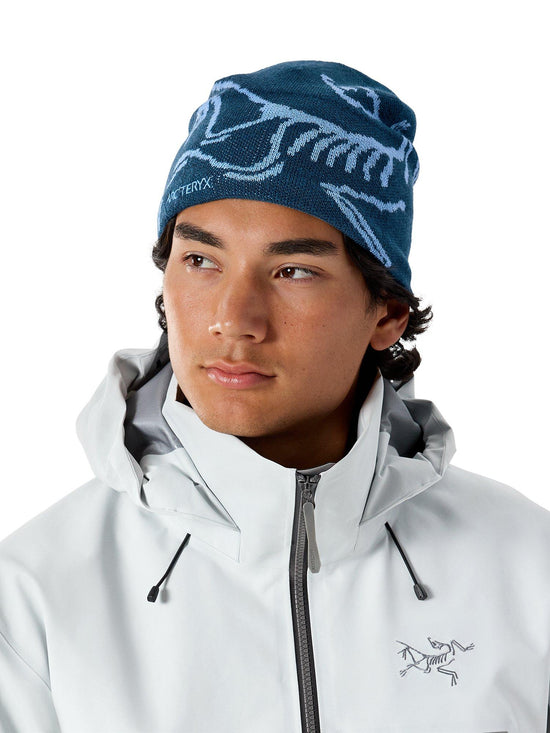 Unisex Bird Head Toque - Nightscape / Glacial