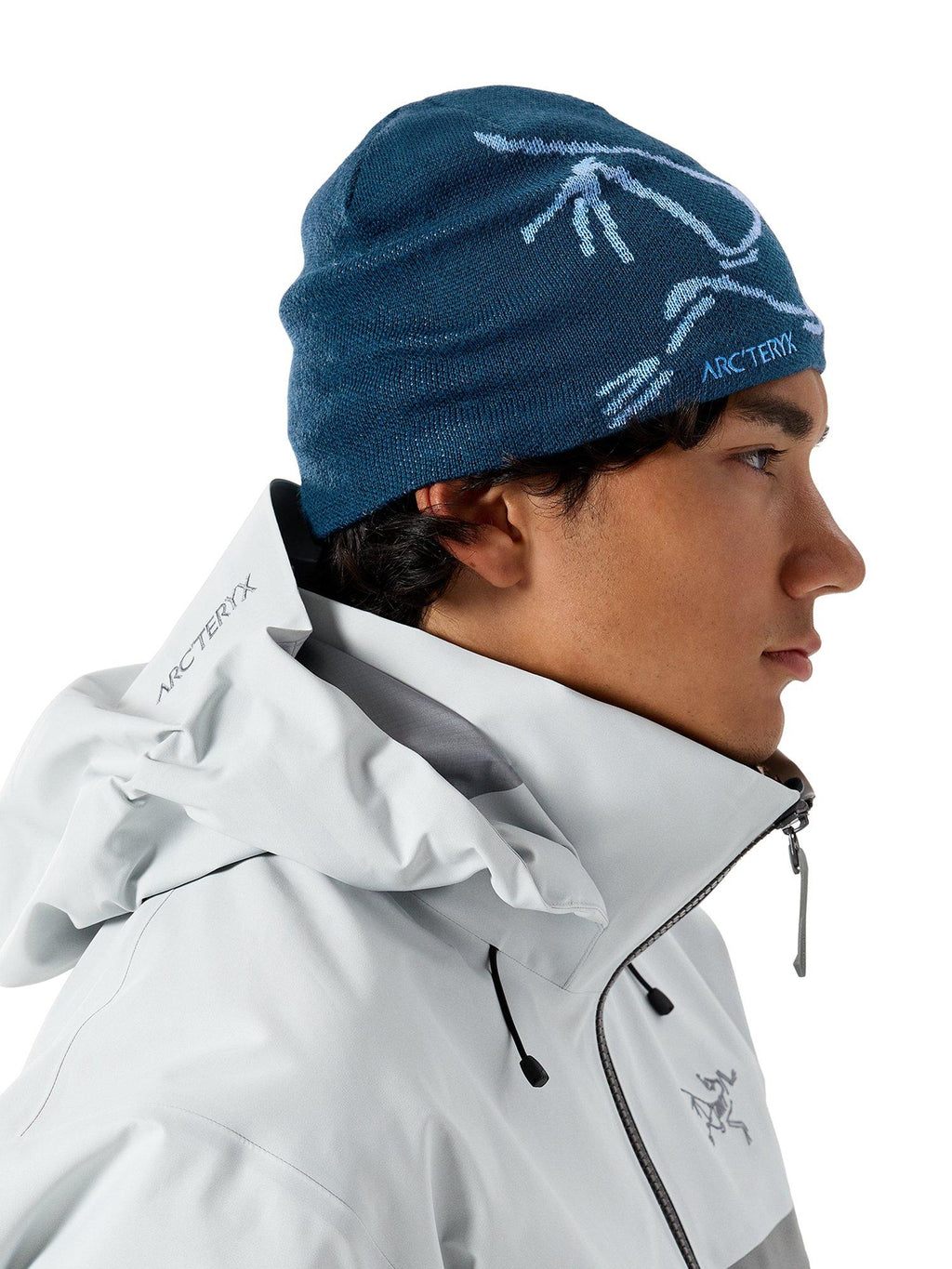 Unisex Bird Head Toque - Nightscape / Glacial
