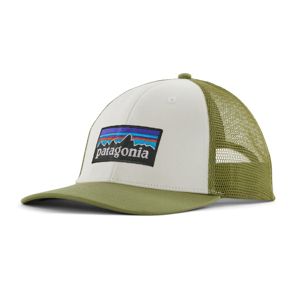 Unisex P6 Logo LoPro Trucker Hat - Green / White