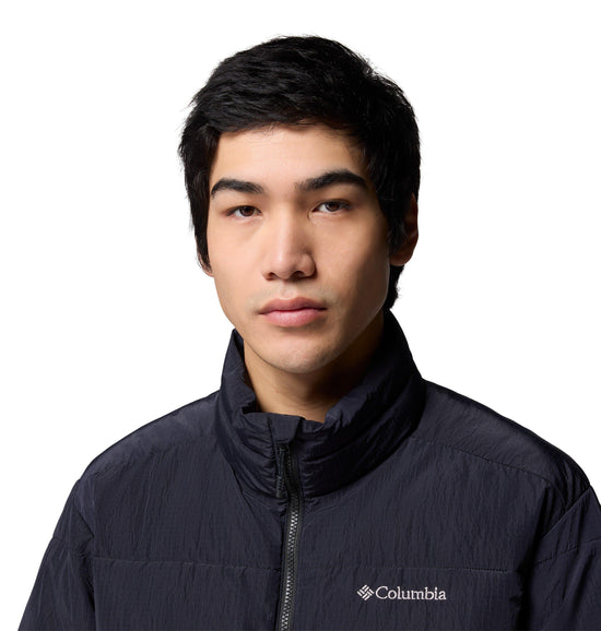 Men's Pike Lake Novelty Puffer Jacket - Black