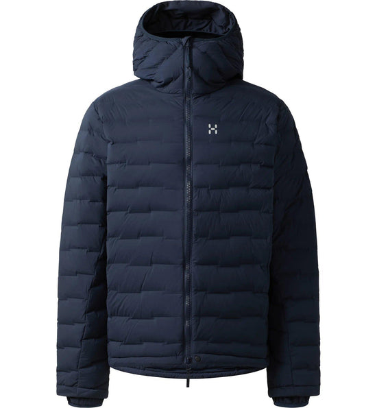 Men's Spitz Down Hooded Jacket - Navy