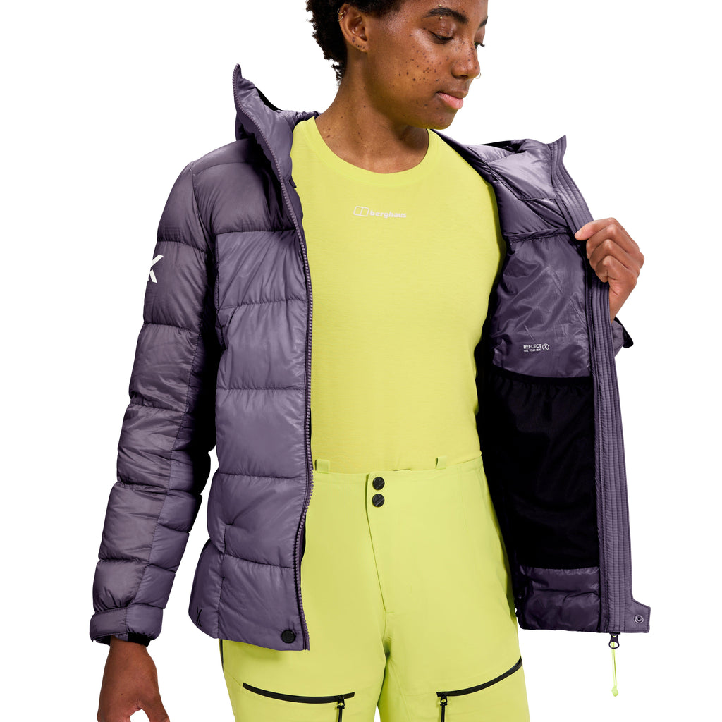Women's MTN Arete Ultra Down Hoody - Purple