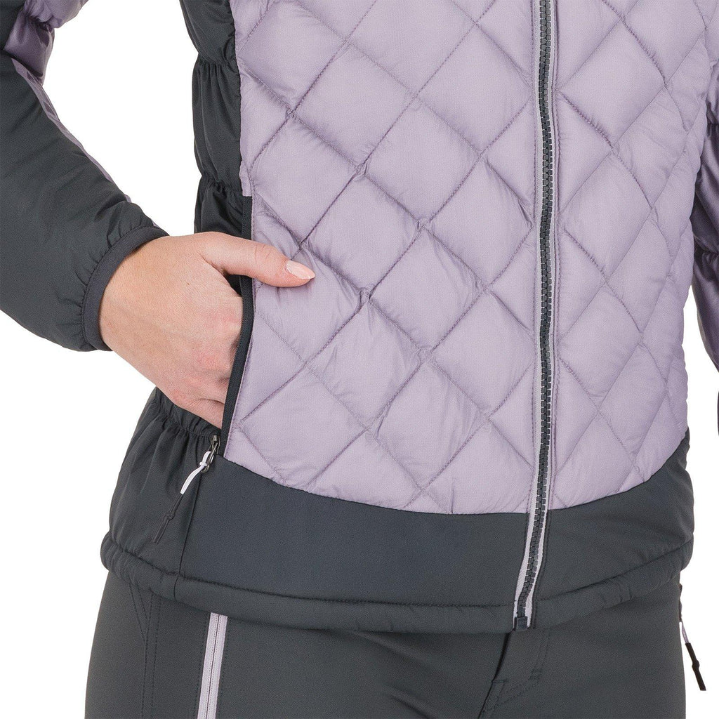 Women's Lastei Active Plus Jacket - Purple / Grey