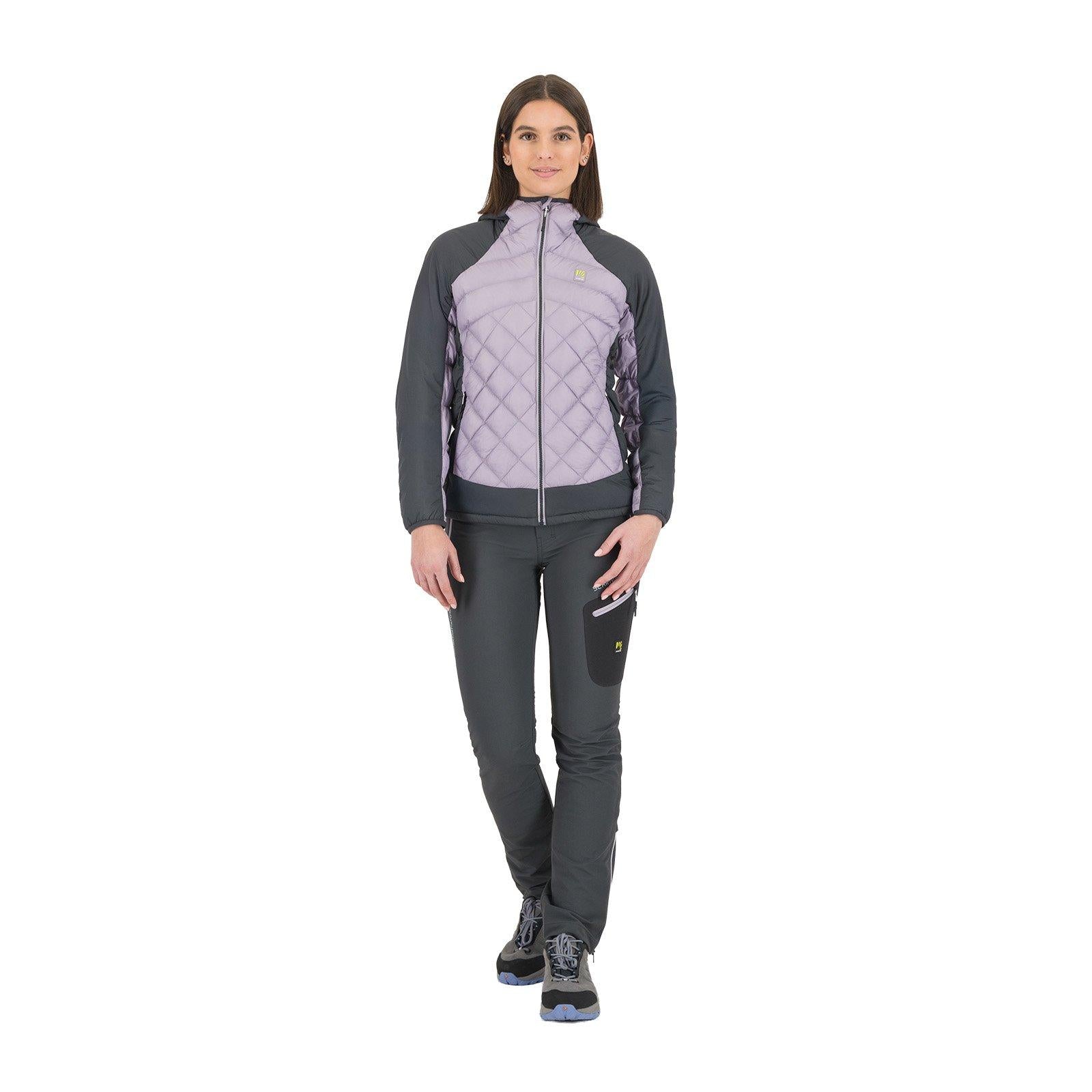 Women's Lastei Active Plus Jacket - Purple / Grey