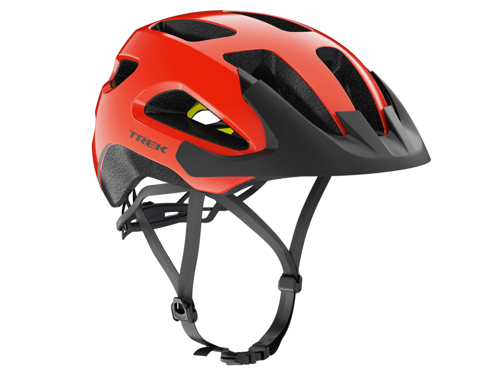 Solstice MIPs Bike Helmet - Red