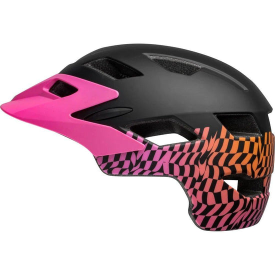 Kids' Sidetrack Helmet - Black / Pink