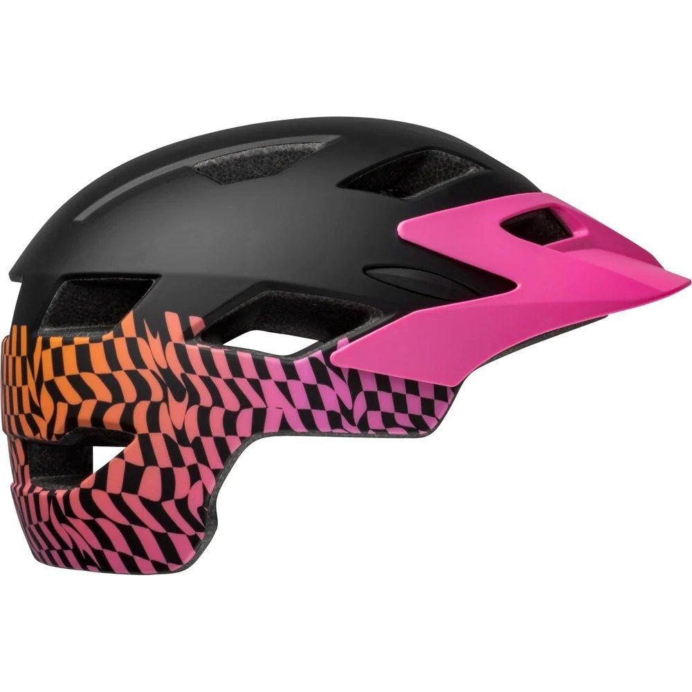 Kids' Sidetrack Helmet - Black / Pink