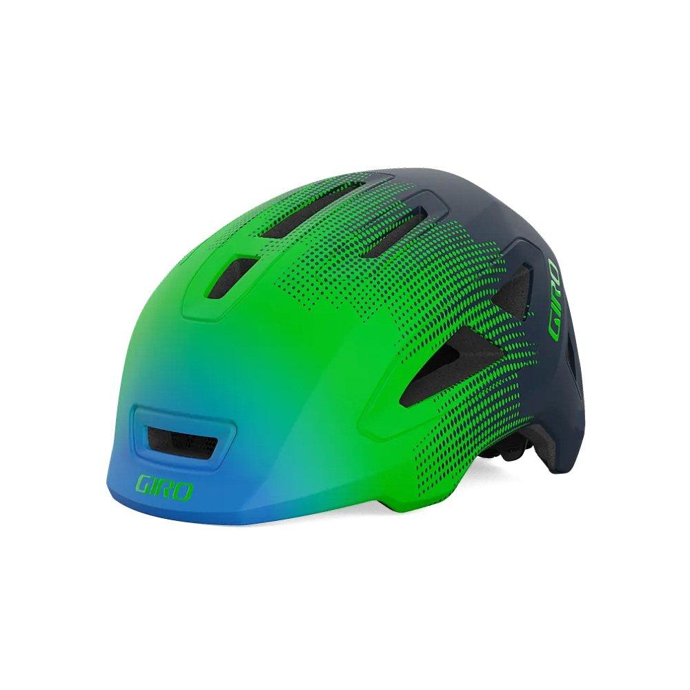 Kids' Scamp II Helmet - Green / Blue