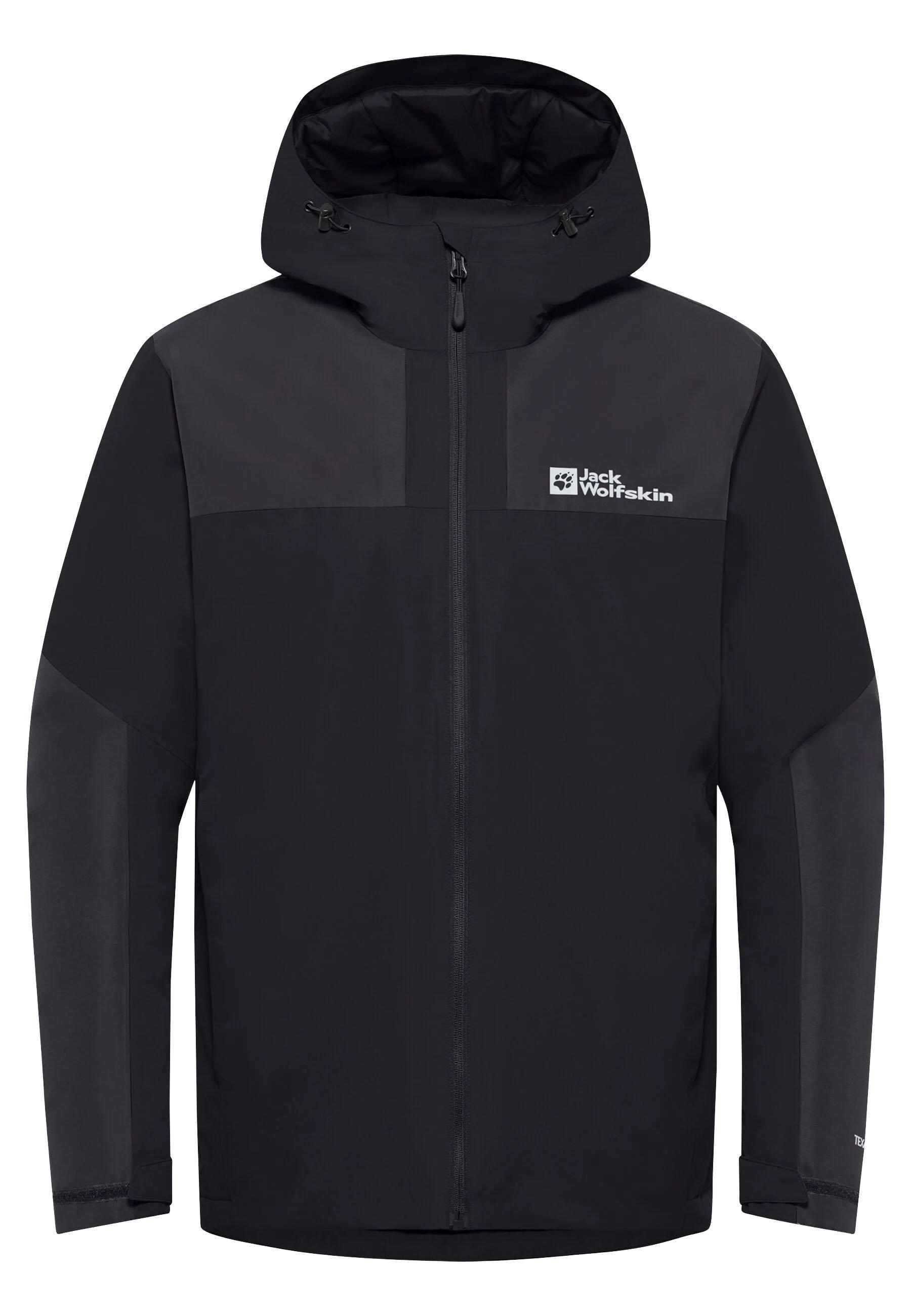 Men's Jasper Insulated Waterproof Jacket - Black