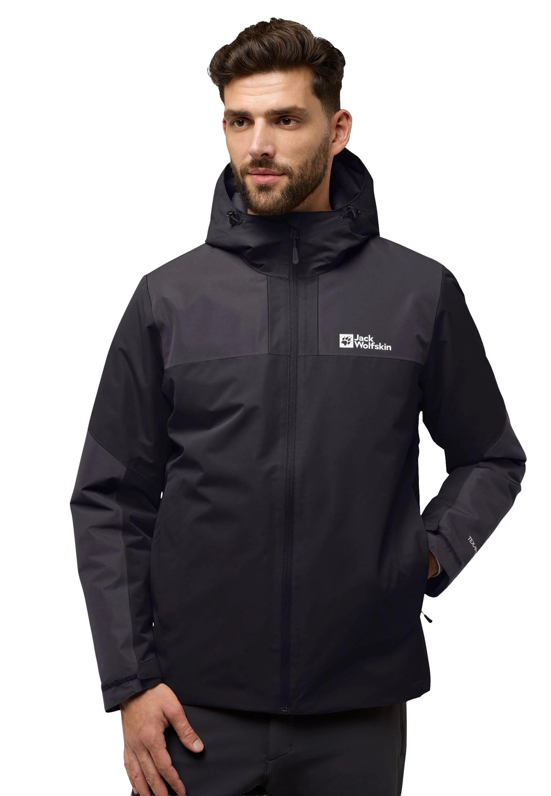 Men's Jasper Insulated Waterproof Jacket - Black