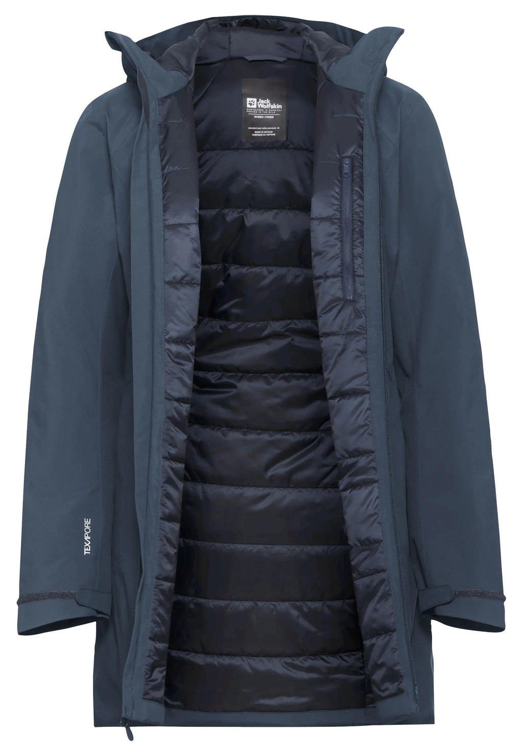 Women's Heidelstein Insulated Waterproof Jacket - Navy