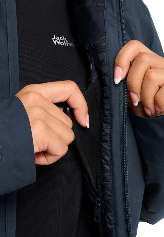 Women's Heidelstein Insulated Waterproof Jacket - Navy