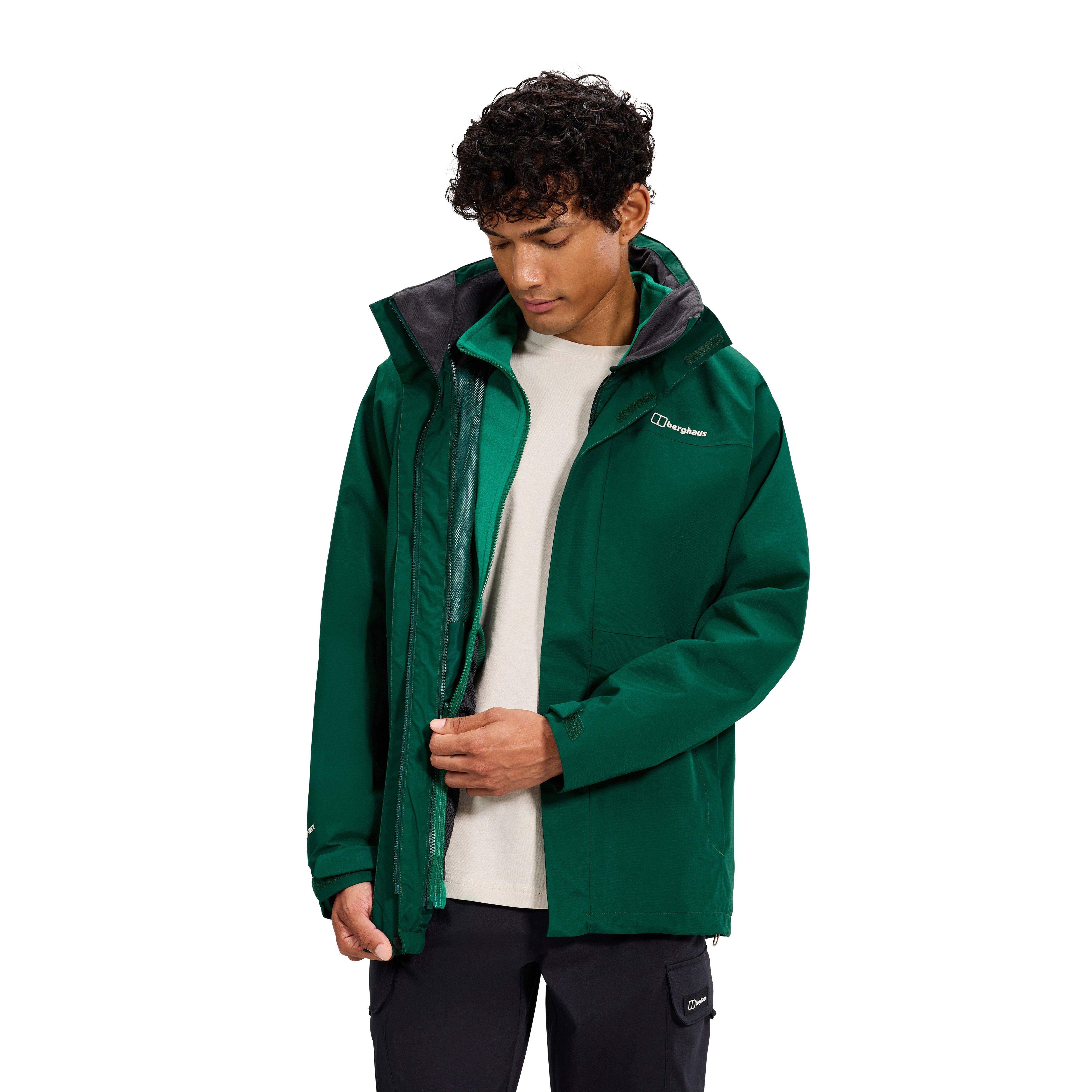 Berghaus Men's Hillwalker 2.0 Gemini 3-in-1 Jacket - Green | Tiso