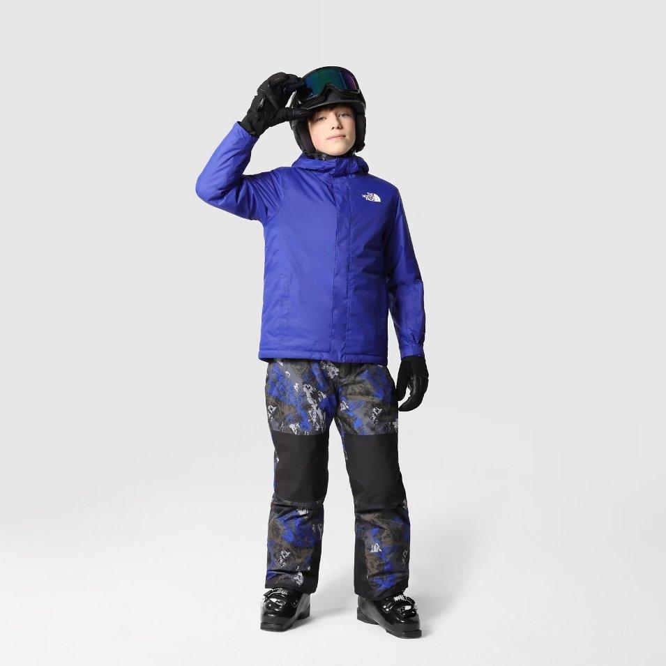 Kid's Snowquest Jacket - Lapis Blue