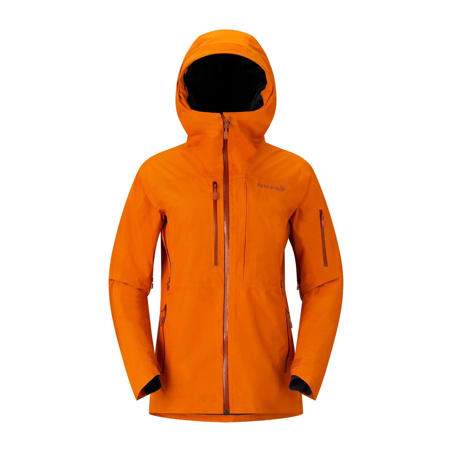 Norrona Women's Lofoten GORE-TEX Insulated Jacket - Orange | Tiso