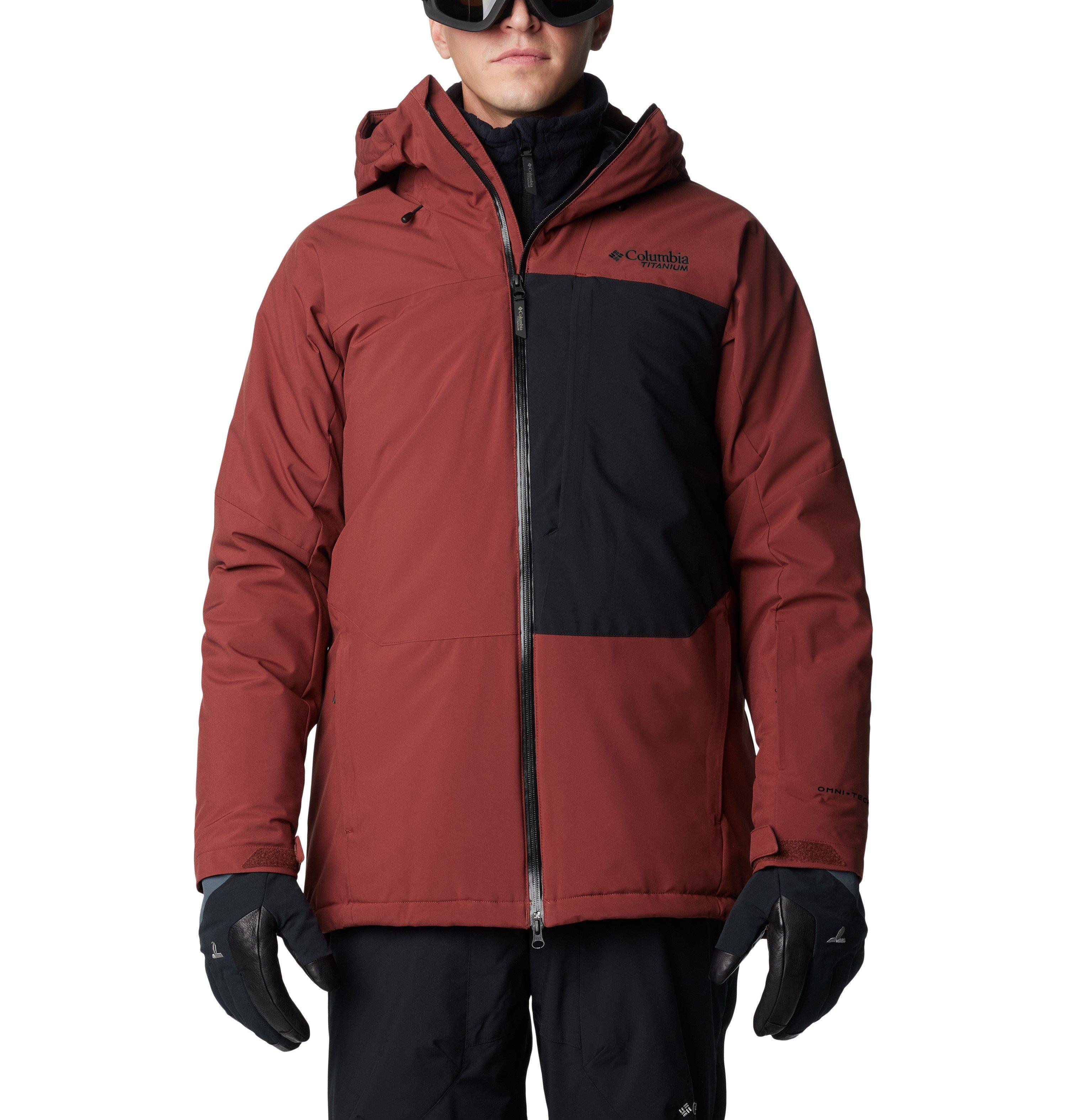 Men's Winter District III Ski Jacket - Red