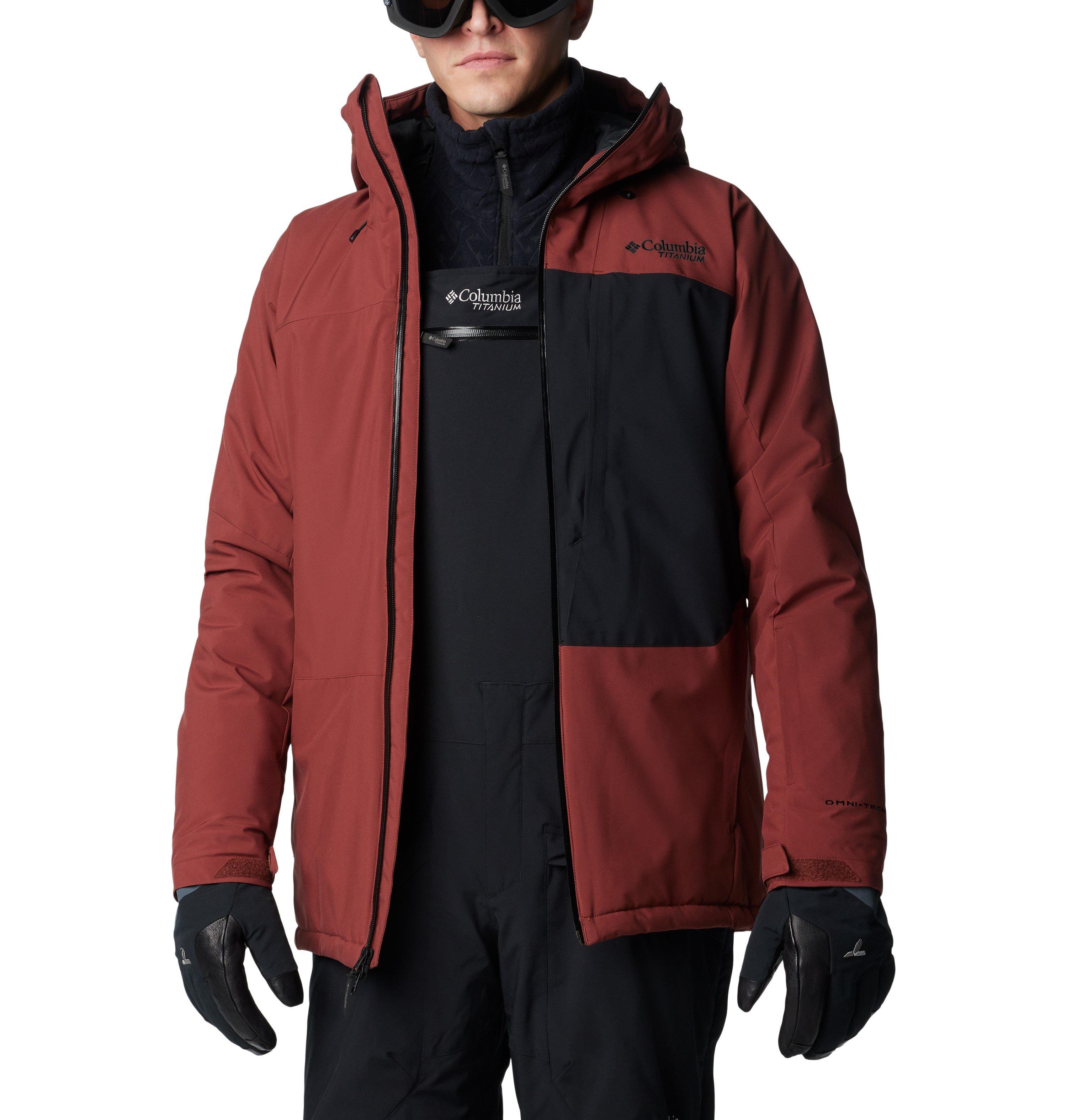 Columbia Men's Winter District III Ski Jacket - Red | Tiso