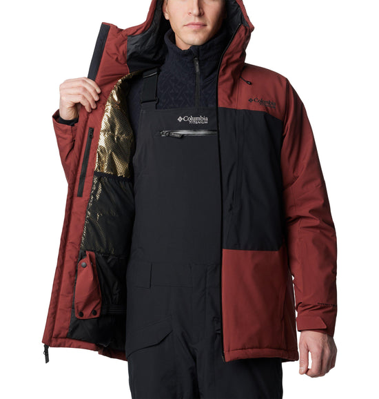 Men's Winter District III Ski Jacket - Red