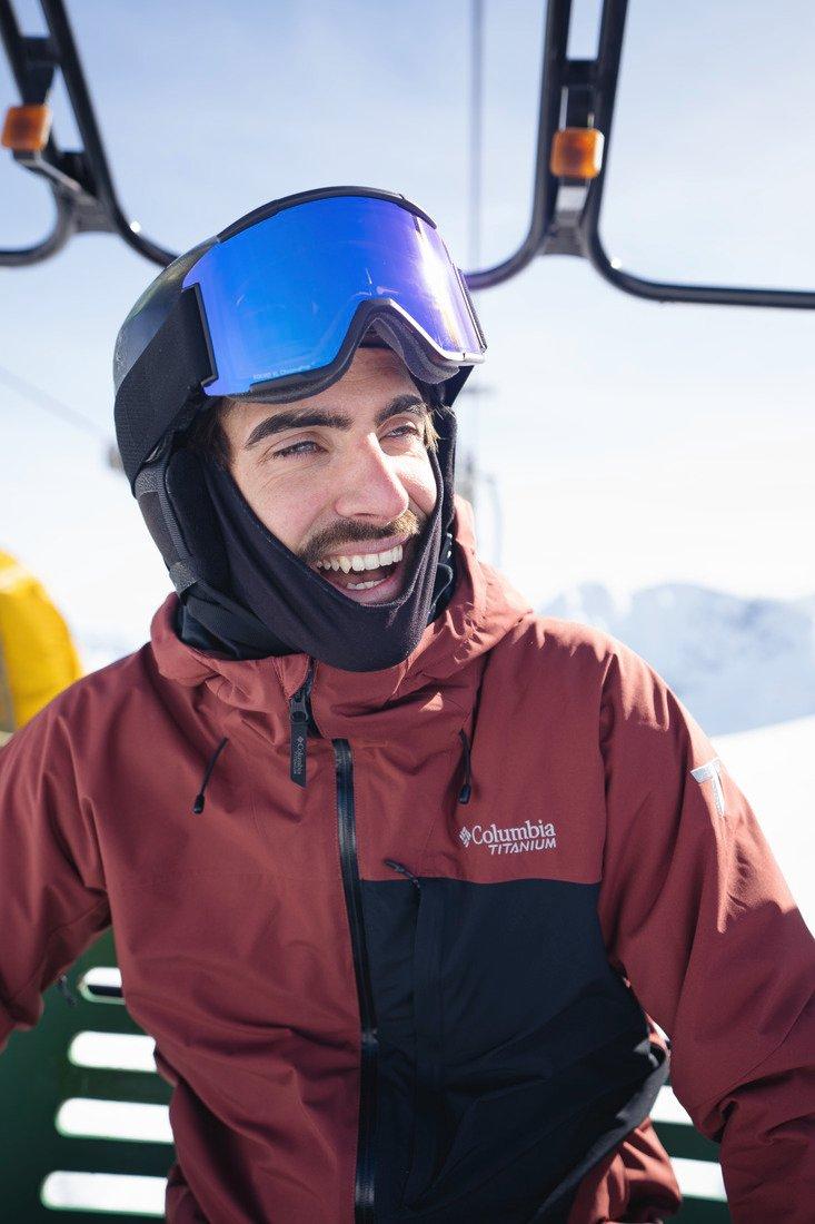 Columbia Men's Winter District III Ski Jacket - Red | Tiso