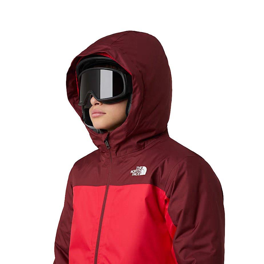 The North Face Kids' Freedom Insulated Ski Jacket - Red | Tiso