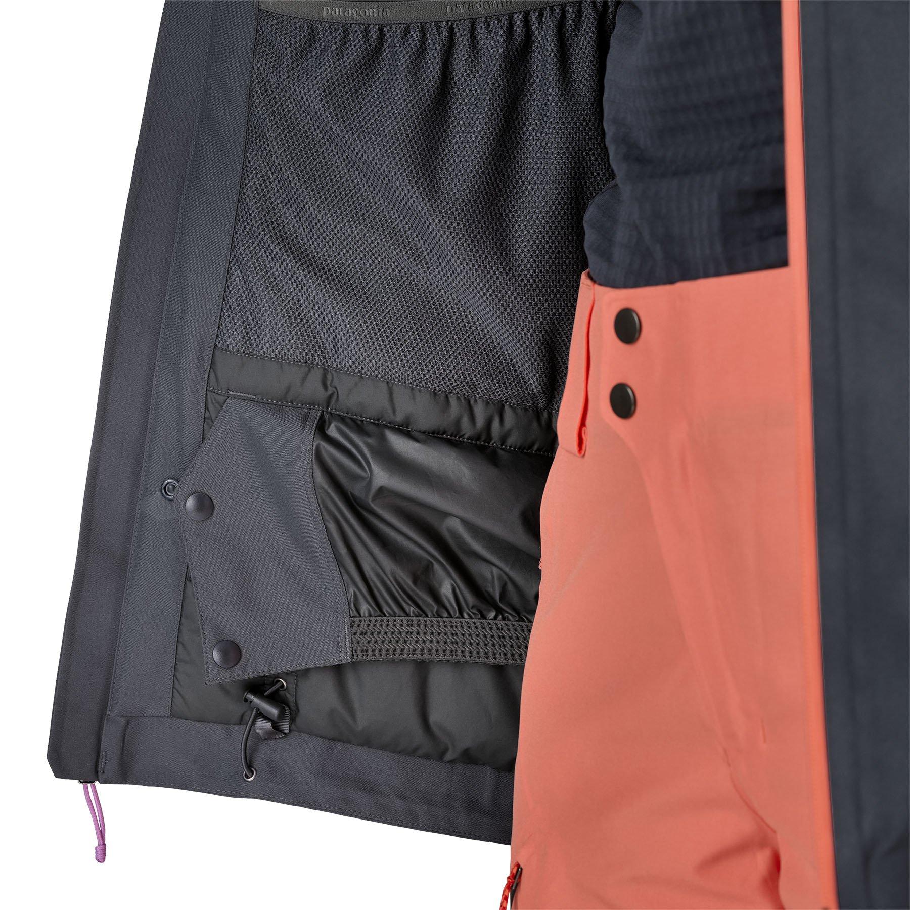 Women's Insulated Powder Town Ski Jacket - Grey