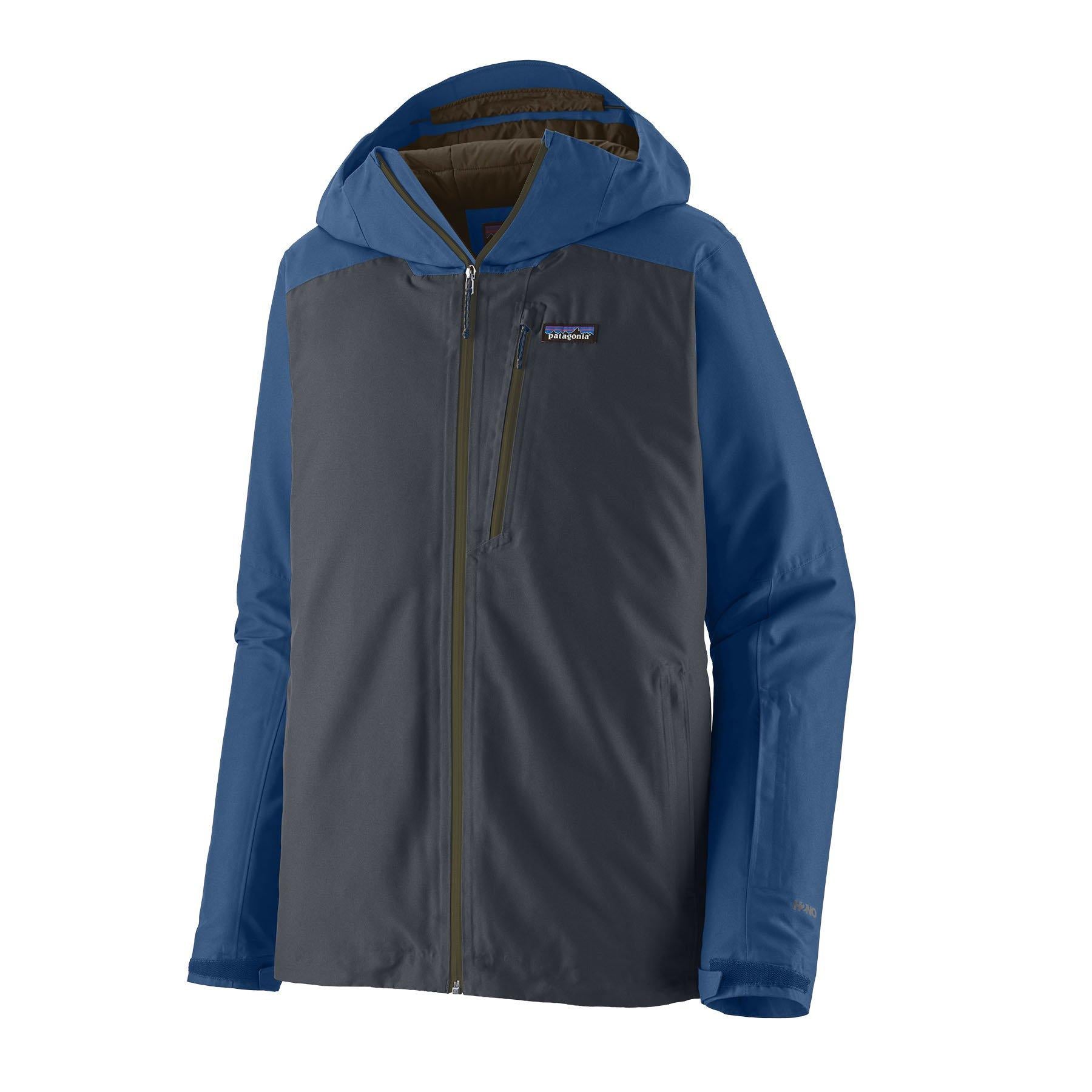 Patagonia Men's Insulated Powder Town Jacket - Smolder Blue | Tiso