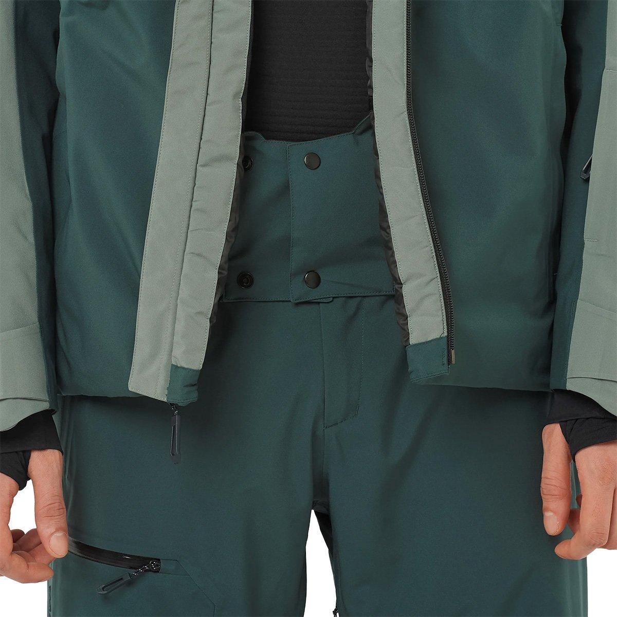 Salomon Men's Brilliant Insulated Ski Jacket - Green | Tiso