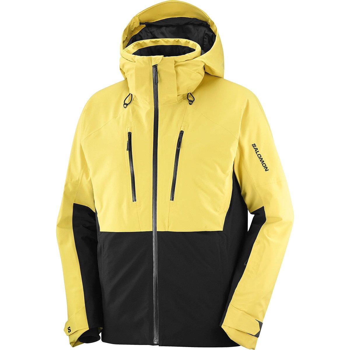Salomon Men's Brilliant Insulated Ski Jacket - Yellow | Tiso