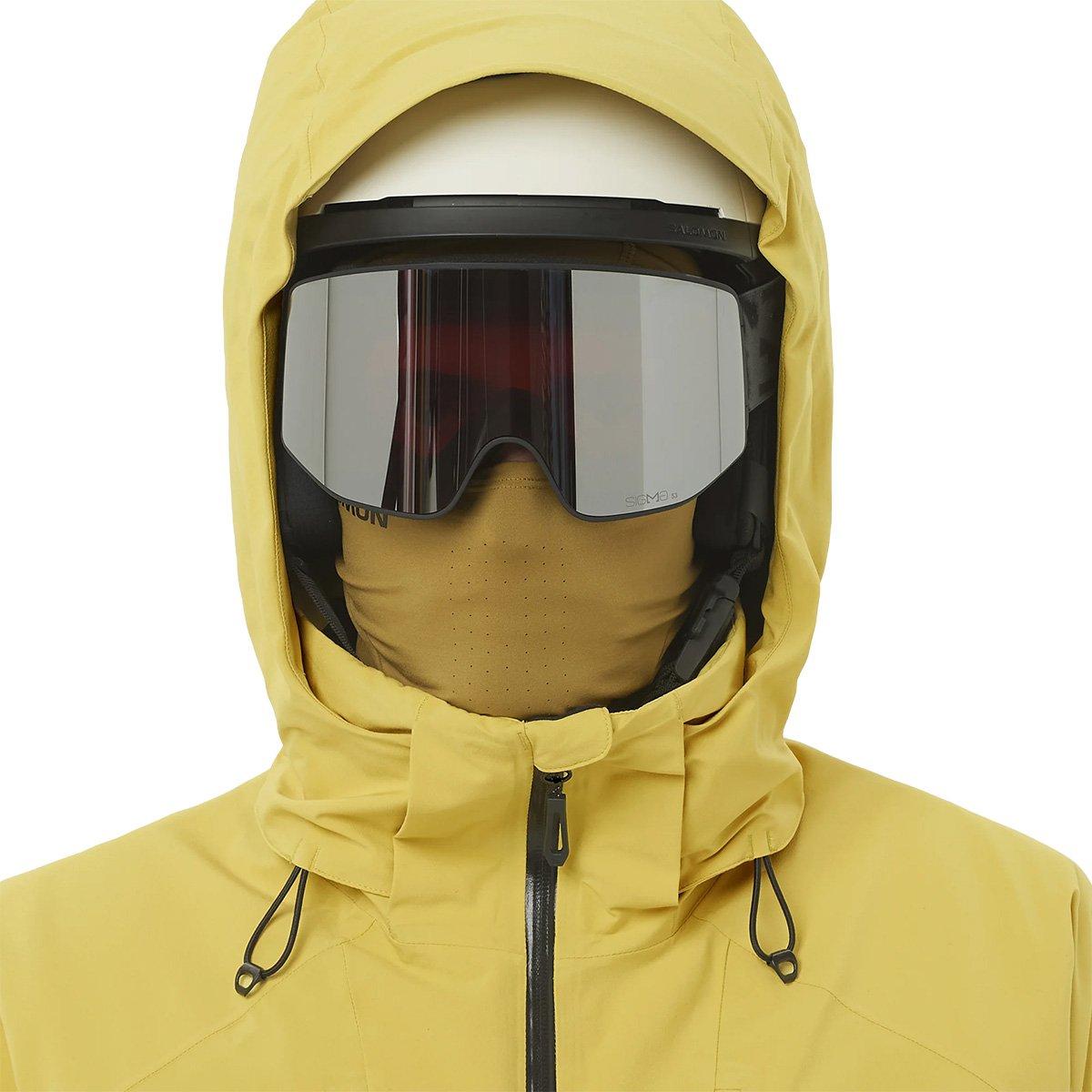 Salomon Men's Brilliant Insulated Ski Jacket - Yellow | Tiso