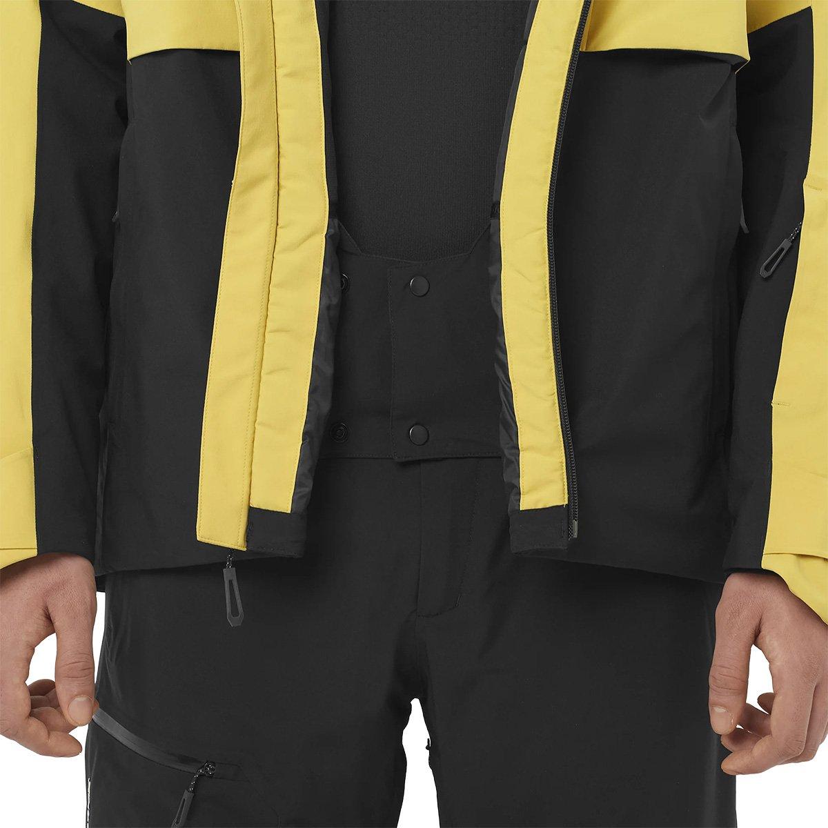 Salomon Men's Brilliant Insulated Ski Jacket - Yellow | Tiso