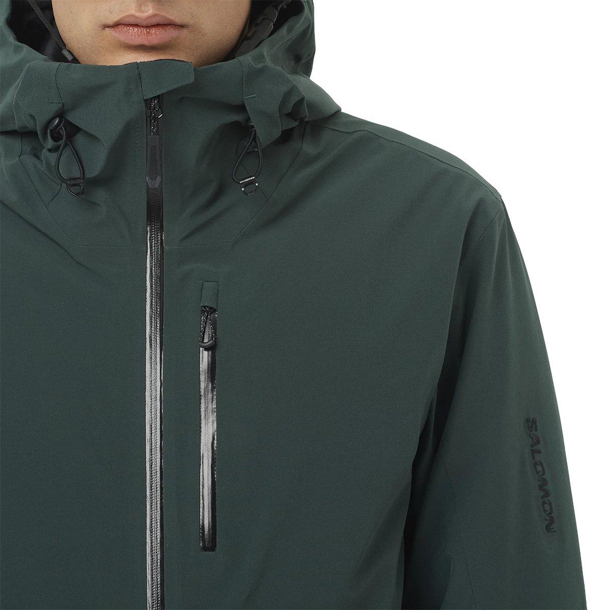 Salomon Men's Highland Insulated Ski Jacket - Green | Tiso