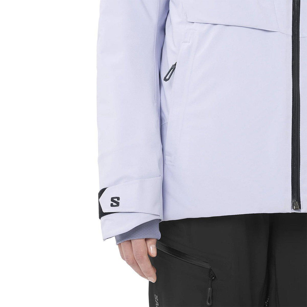 Women's Brilliant Insulated Ski Jacket - Purple