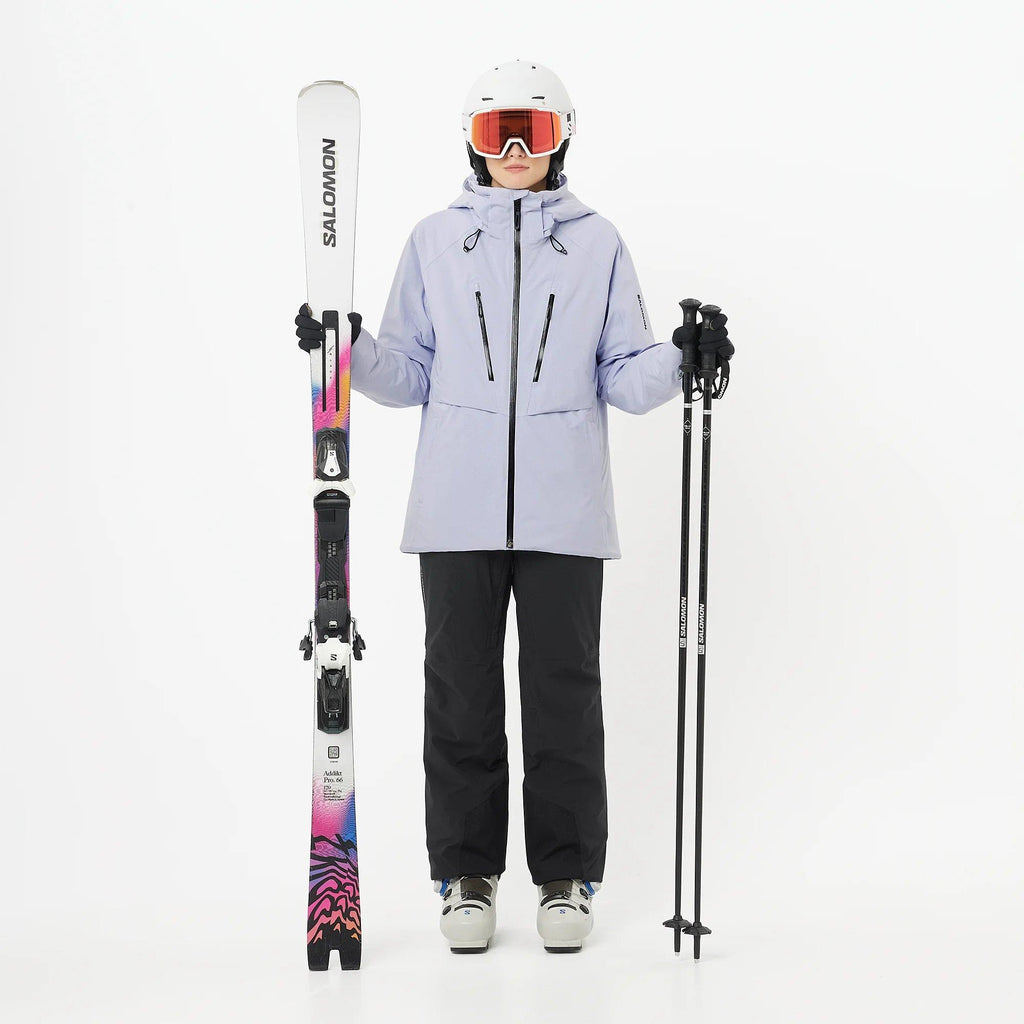 Women's Brilliant Insulated Ski Jacket - Purple