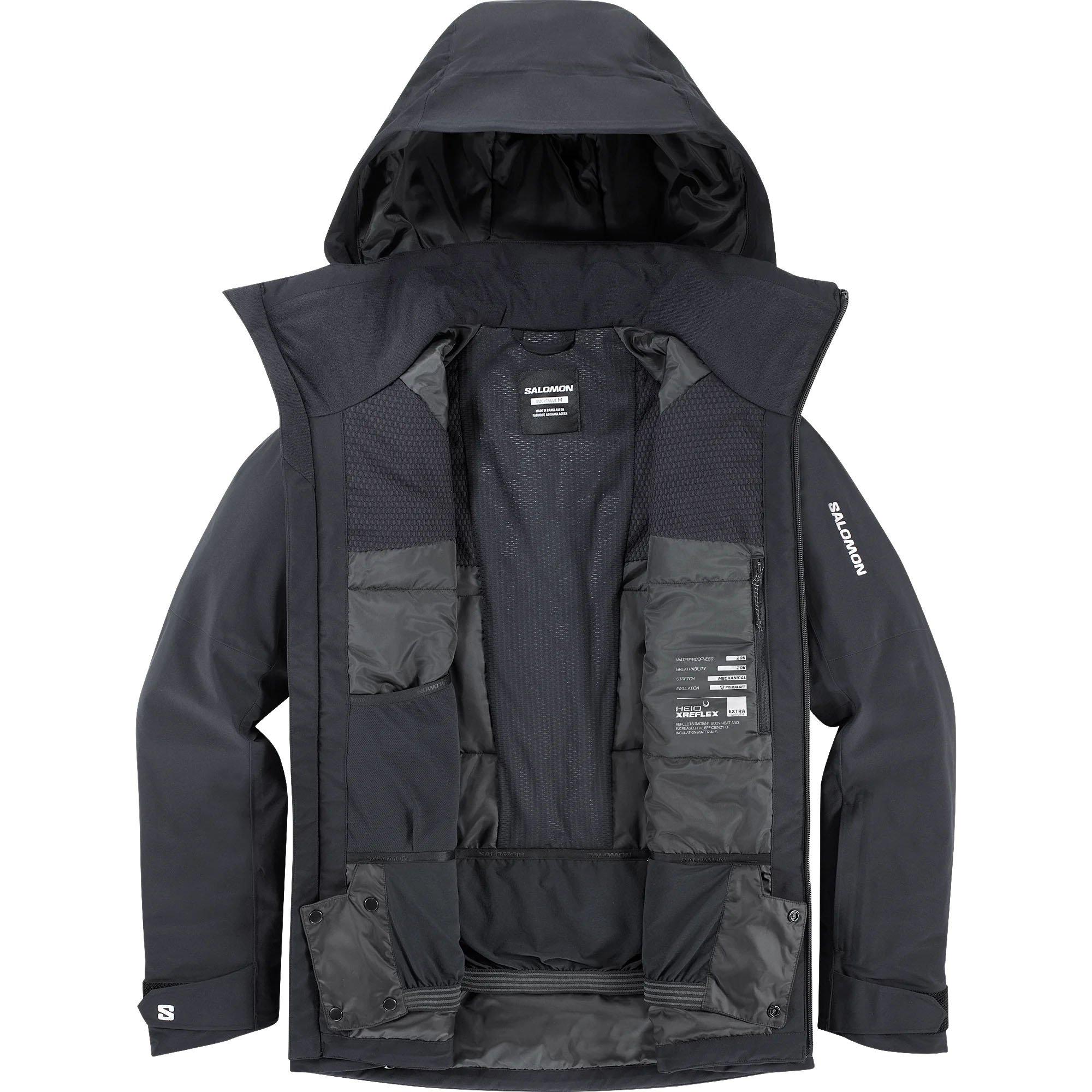 Salomon Women's Brilliant Insulated Ski Jacket - Black | Tiso