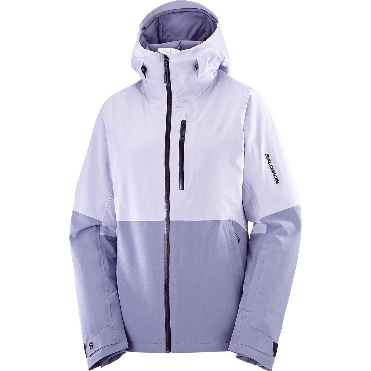 Salomon Women's Highland Insulated Ski Jacket - Purple | Tiso