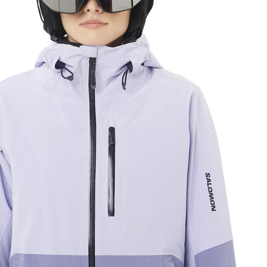 Women's Highland Insulated Ski Jacket - Purple