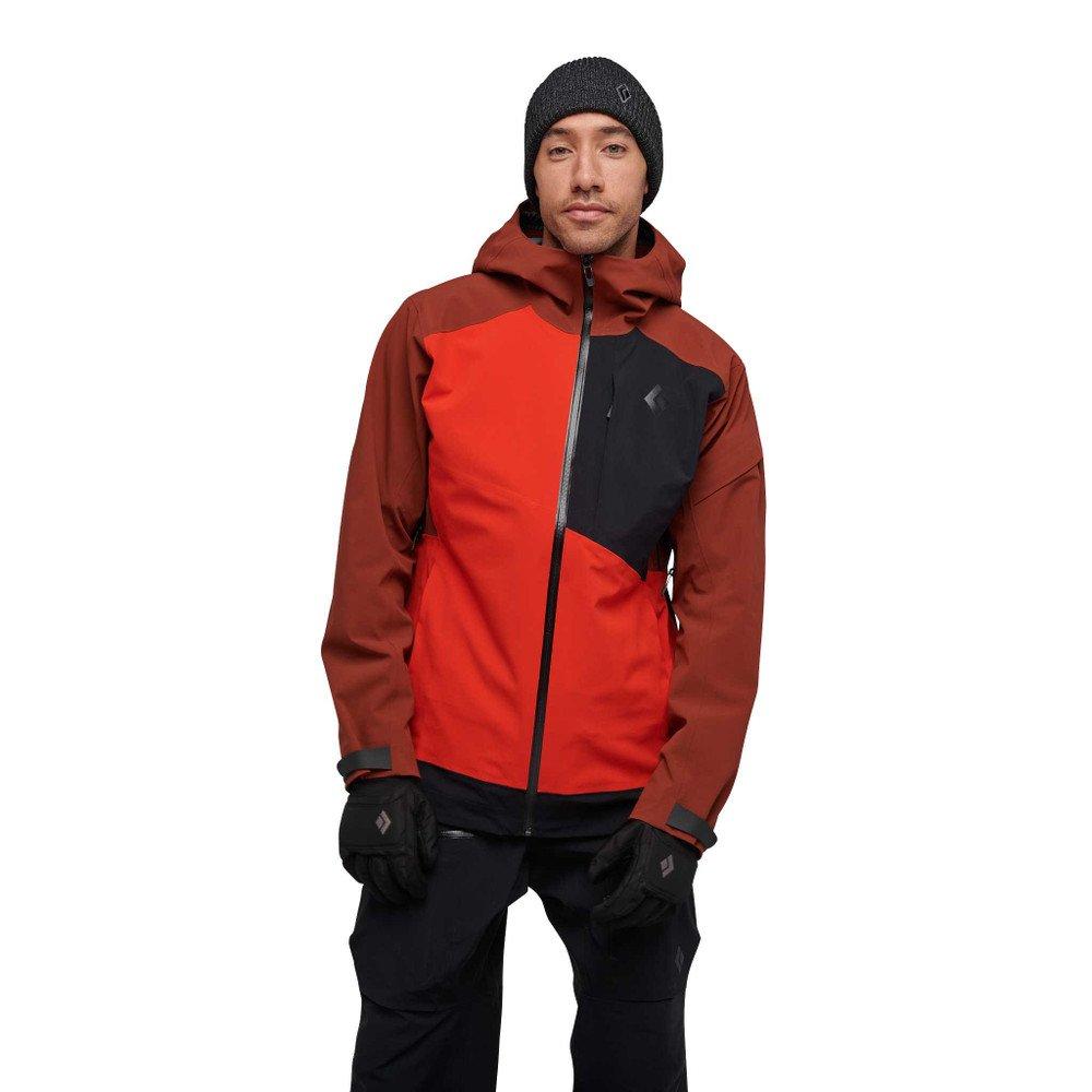 Men's Recon Stretch Ski Shell Jacket - Red