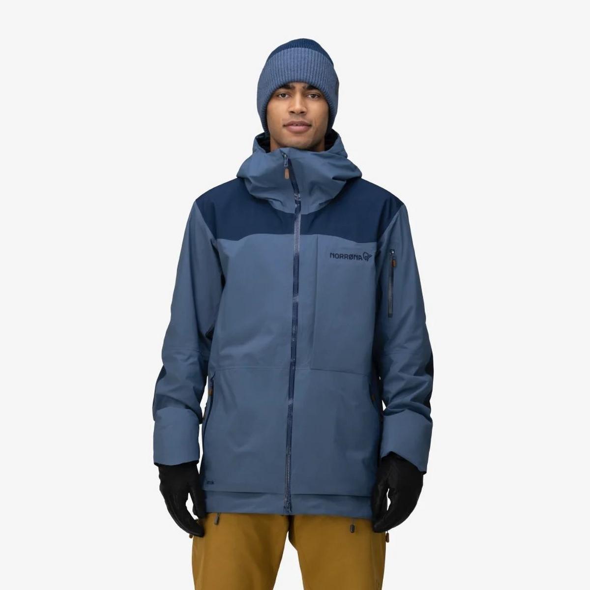 Norrona Men's Tamok GORE-TEX Ski Jacket - Vintage Indigo Blue | Tiso