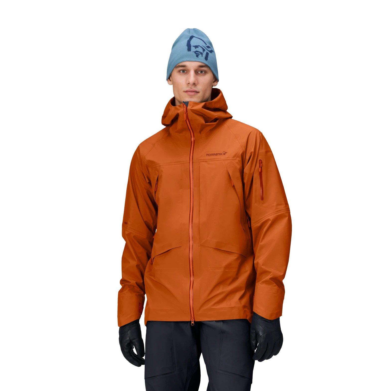 Norrona Men's Møre GORE-TEX Jacket - Orange | Tiso
