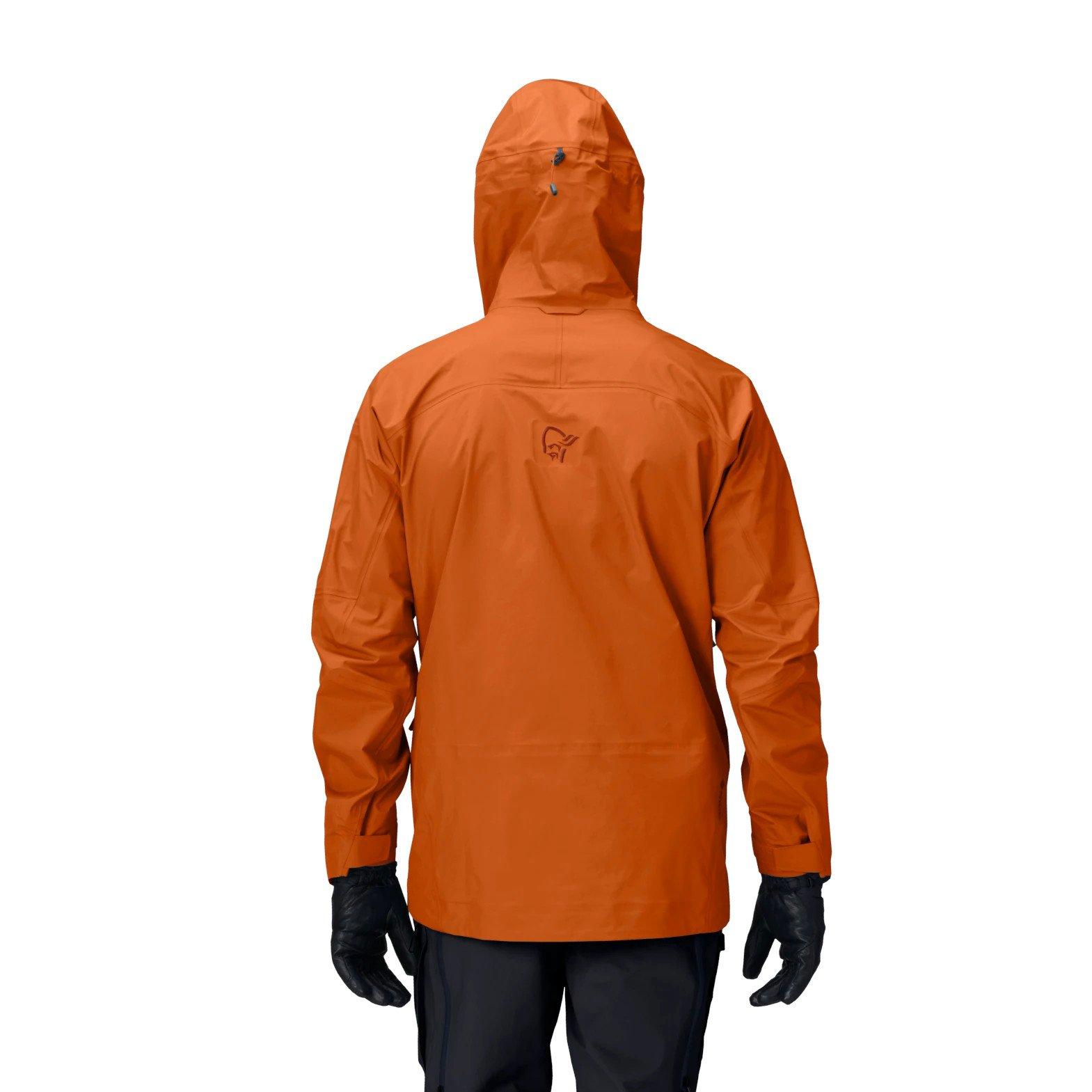 Norrona Men's Møre GORE-TEX Jacket - Orange | Tiso