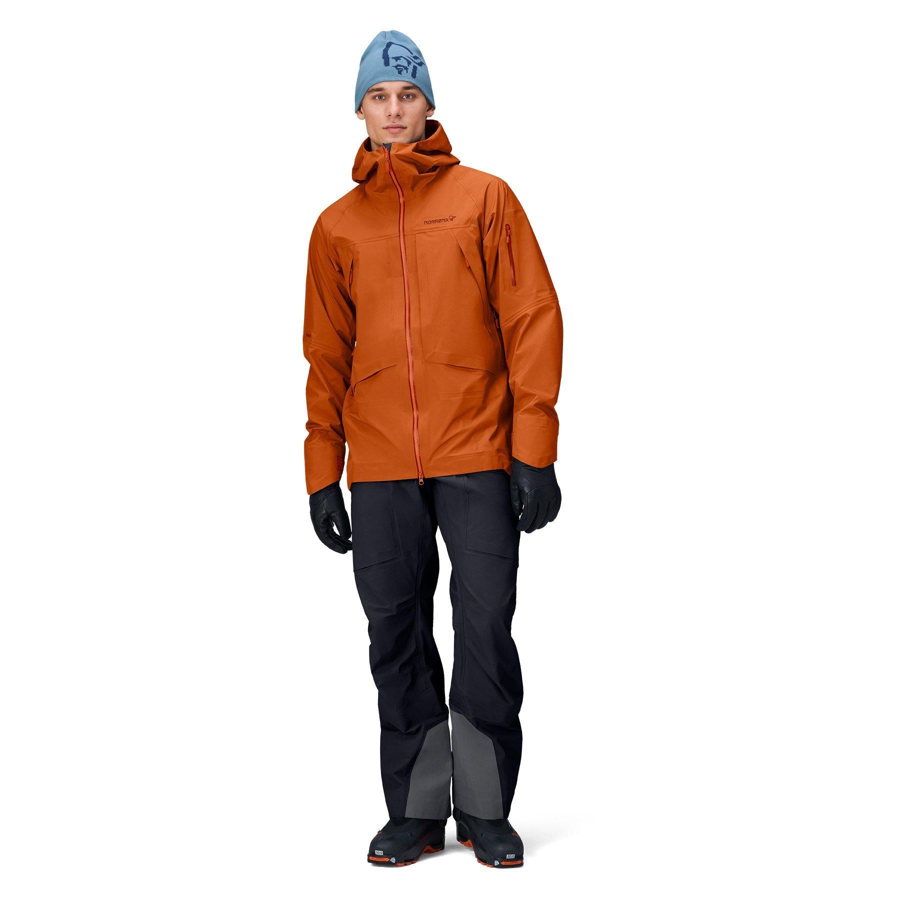 Norrona Men's Møre GORE-TEX Jacket - Orange | Tiso