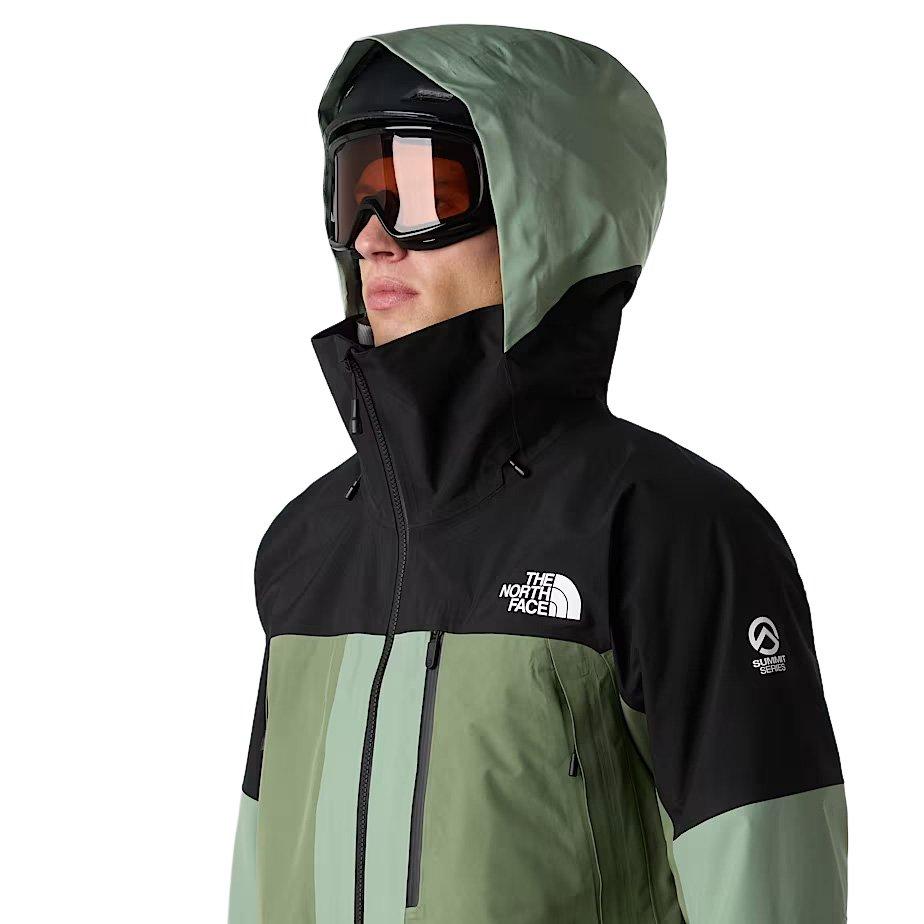 TNF Men's Summit Verbier GORE-TEX Jacket - Green / Black | Tiso