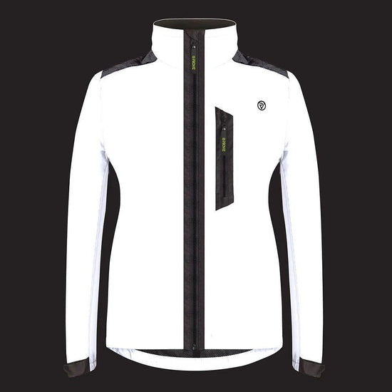 Women's Reflect 360 City Cycling Jacket - Silver