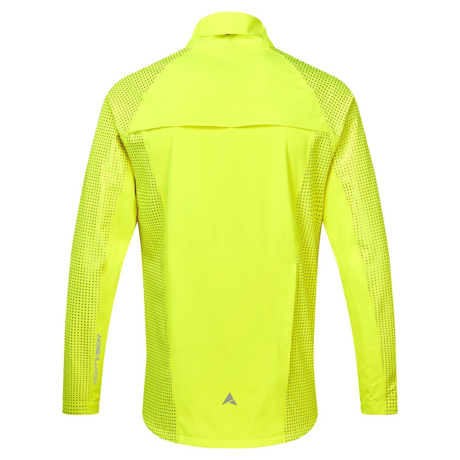 Men's Night Vision Storm Waterproof Jacket - Yellow / Hi Vis